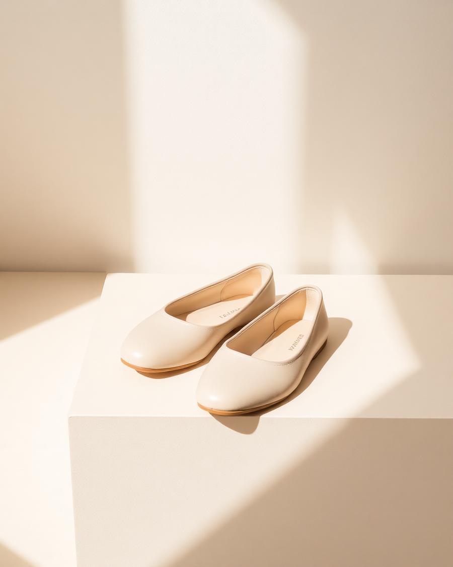 Ballerina i mjukt skinn